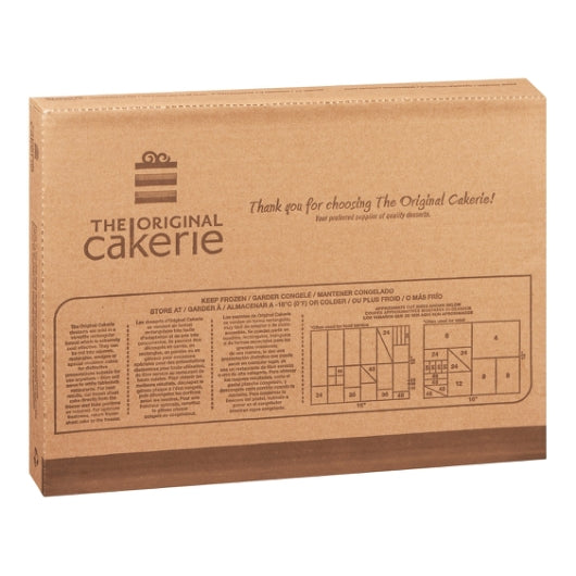 The Original Cakerie 12" x 16" Super Size Chocolate Layer Cake, 2 x 181 oz Case - DOT product image 5