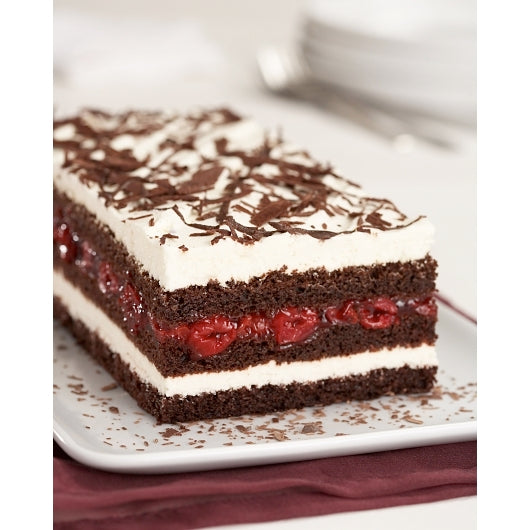 The Original Cakerie 12" x 16" Super Size Unsliced Black Forest Cake, 2 x 176 oz Case - DOT product image 3