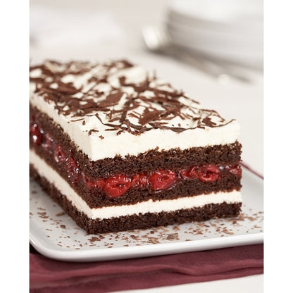 The Original Cakerie 12" x 16" Super Size Unsliced Black Forest Cake, 2 x 176 oz Case - DOT product image 4