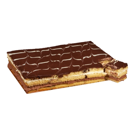The Original Cakerie 12" x 16" Super Size Tuxedo Truffle Mousse Cake, Uncut, 2 x 185 oz Case - Bakery & Desserts