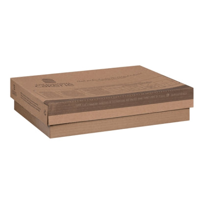 The Original Cakerie 12" x 16" Super Size Strawberry Shortcake, 24-Cut, 2 x 185 oz Case - Bakery & Desserts