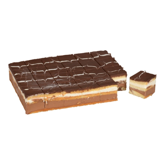 The Original Cakerie 12" x 16" Super Size Tuxedo Truffle Mousse Cake, 24-Cut, 2 x 185 oz Case - Bakery & Desserts