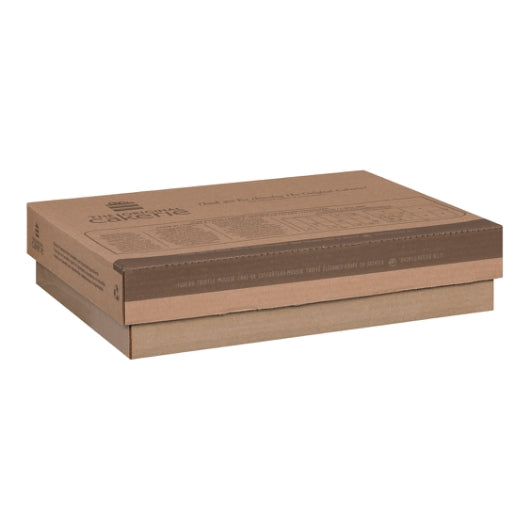 The Original Cakerie 12" x 16" Super Size Tuxedo Truffle Mousse Cake, 24-Cut, 2 x 185 oz Case - Alternate product angle or state