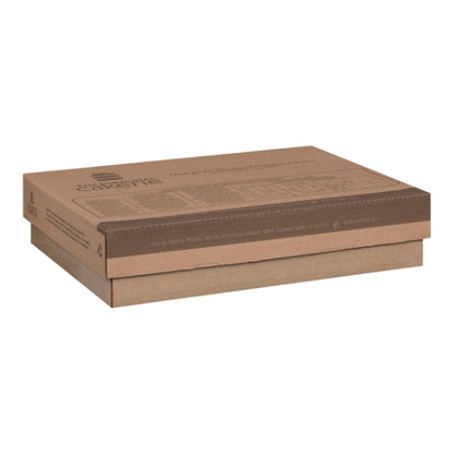 The Original Cakerie 12" x 16" Super Size Tuxedo Truffle Mousse Cake, 24-Cut, 2 x 185 oz Case - Alternate product angle or state