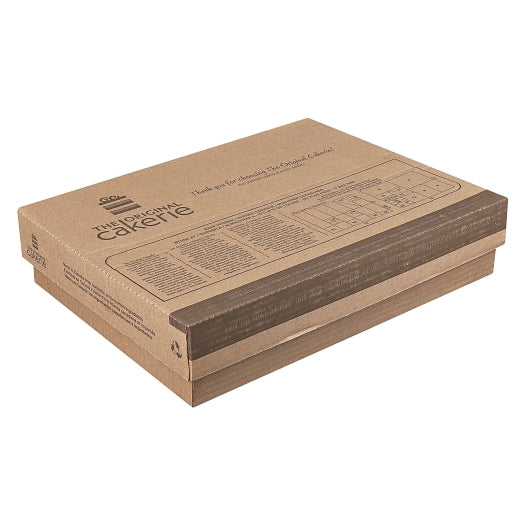 The Original Cakerie 12" x 16" Triple Chocolate Tiger Dessert Cake, 6-Cut, 2 x 175 oz Case - DOT product image 3