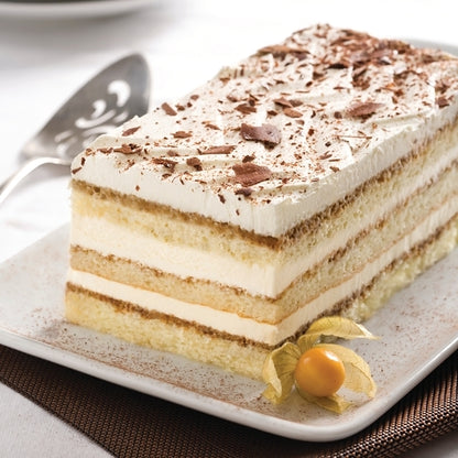 The Original Cakerie 12" x 16" Super Size Tiramisu Layer Cake, Uncut, 2 x 174 oz Case - DOT product image 4