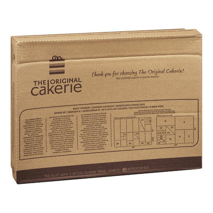 The Original Cakerie 12" x 16" Super Size Red Velvet Cake, 2 x 160 oz Case - DOT product image 4