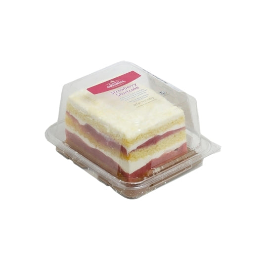Simply Original STRAWBERRY SHORTCAKE Dessert Cake, 12 x 19 oz Case - Bakery & Desserts