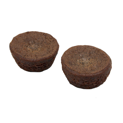 Two-Bite Homestyle Big Fudge Brownies, 8 x 32 oz Case - Bakery & Desserts