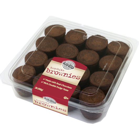 Two-Bite Homestyle Big Fudge Brownies, 8 x 32 oz Case - DOT product image 2