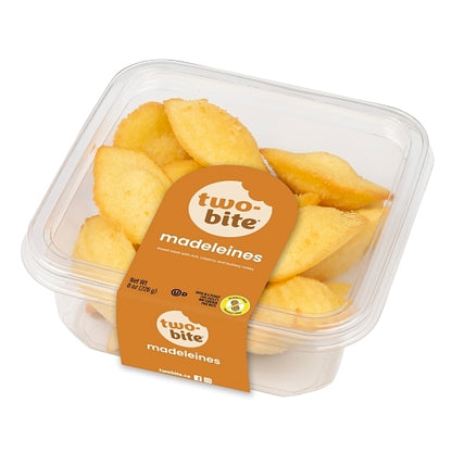 Two-Bite Madeleine Sponge Cake, 24 x 8 oz Case - Bakery & Desserts