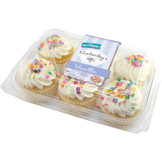 Kimberley's Bakeshoppe VANILLA CUPCAKE, 12 x 11.2 oz Case - DOT product image 4