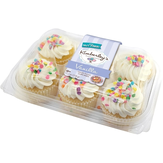 Kimberley's Bakeshoppe VANILLA CUPCAKE, 12 x 11.2 oz Case - DOT product image 7
