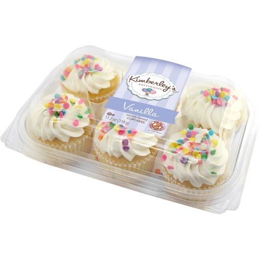 Kimberley's Bakeshoppe VANILLA CUPCAKE, 12 x 11.2 oz Case - DOT product image 6