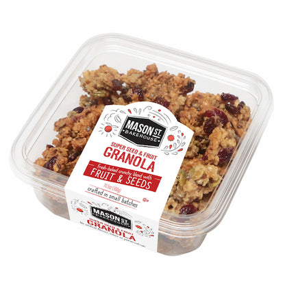 Mason St Super Granola, 24 x 10.5 oz Case - Breakfast Foods