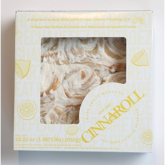 Cinnaroll Cream Cheese Frosted Lemon Rolls, 1 x 14 ct Case - Breads, Rolls & Buns - image 2