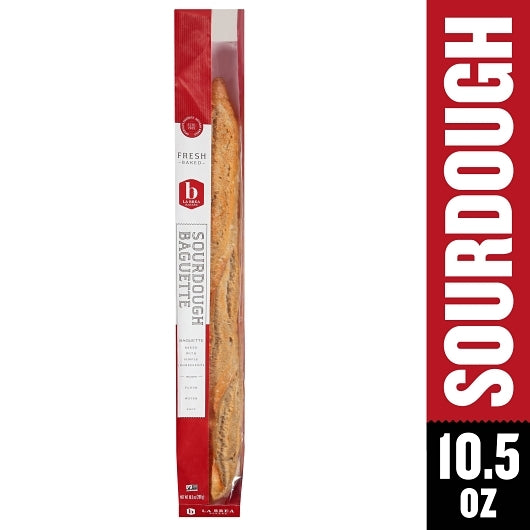 La Brea SOURDOUGH Baguette, 30 x 10.5 oz Case - Breads, Rolls & Buns