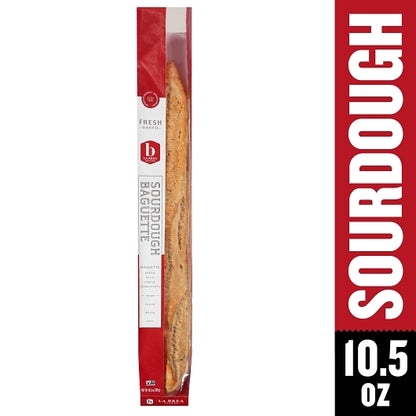 La Brea SOURDOUGH Baguette, 30 x 10.5 oz Case - Breads, Rolls & Buns