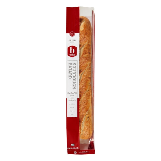 Labrea Bakery Retail Sourdough Batard Bread, 10 x 24 oz Case - Breads, Rolls & Buns