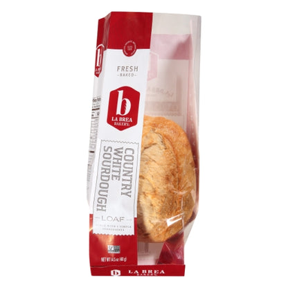 La Brea Retail Country White Sourdough Oval Parbaked Loaf, 12 x 14.5 oz Case - DOT product image 2