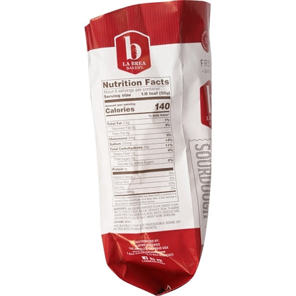 La Brea Retail Country White Sourdough Oval Parbaked Loaf, 12 x 14.5 oz Case - DOT product image 5