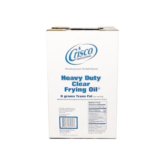 Crisco Professional Trans Fat Free Heavy Duty Fry Shortening, 1 x 35 lb Case - DOT product image 5