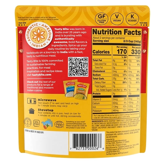(Price/case)Tasty Bite 00026 Channa Masala 48-10 Ounce - DOT product image 3