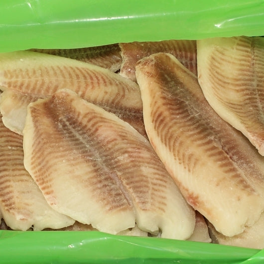 Regal Springs 5-7 Oz Individual Quick Frozen Product Of Indonesia Tilapia Fillets, 1 x 10 lb Case - Frozen &