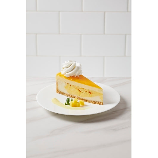 The Cheesecake Factory 10 Inch Mango Key Lime Cheesecake, 14 Slices per Cheesecake, 2 x 1 each Case - GS1 mobile-ready hero image
