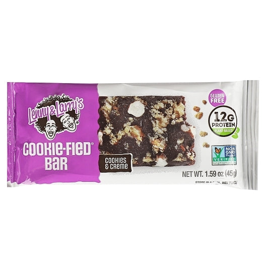Lenny & Larry's Cookie-fied Bar Cookies & Creme, 12 x 9 x 1.59 oz Case - Bakery & Desserts