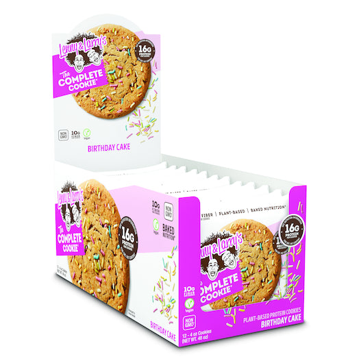 Lenny and Larrys BIRTHDAY CAKE COMPLETE COOKIE, 6 x 12 x 4 oz Case - DOT product image 3