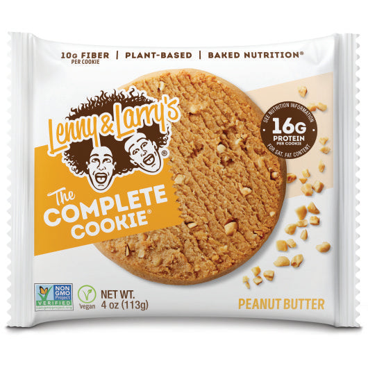 Lenny and Larrys PEANUT BUTTER COMPLETE COOKIE, 6 x 12 x 4 oz Case - DOT product image 2