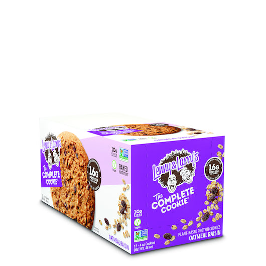 Lenny and Larrys OATMEAL RAISIN COMPLETE COOKIE, 6 x 12 x 4 oz Case - DOT product image 2