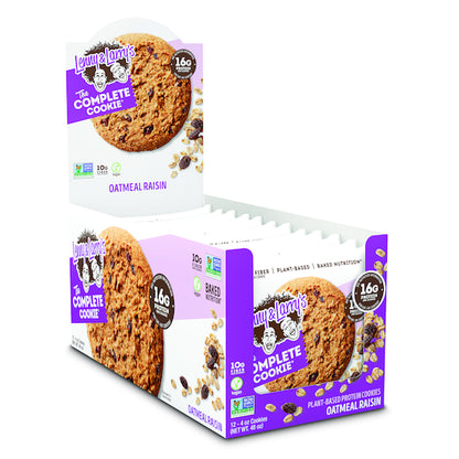 Lenny and Larrys OATMEAL RAISIN COMPLETE COOKIE, 6 x 12 x 4 oz Case - DOT product image 3