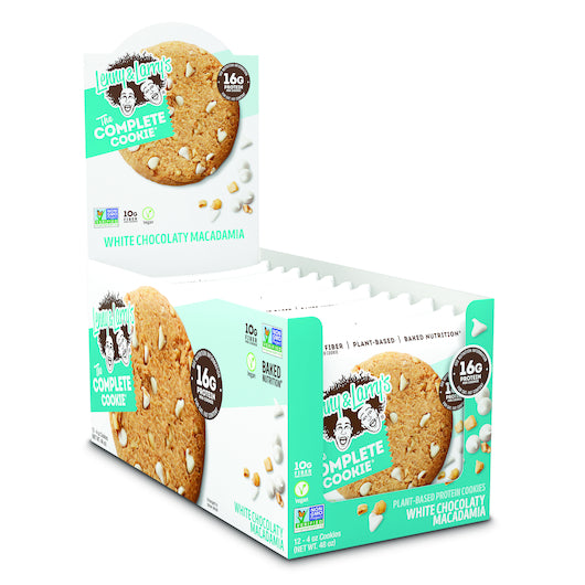 Lenny & Larry's WHITE CHOCOLATE MACADAMIA COMPLETE COOKIE, 6 x 12 x 4 oz Case - DOT product image 2