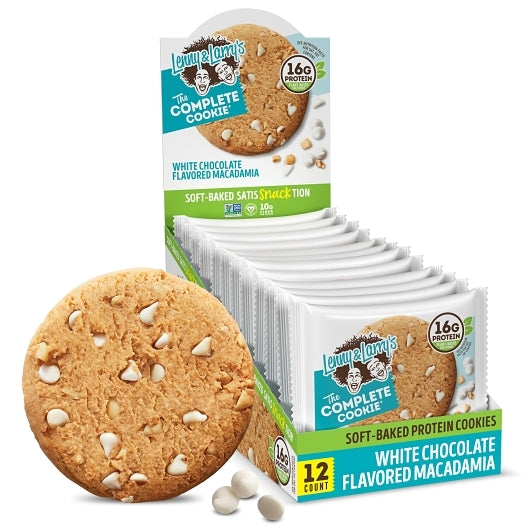 Lenny & Larry's WHITE CHOCOLATE MACADAMIA COMPLETE COOKIE, 6 x 12 x 4 oz Case - DOT product image 5