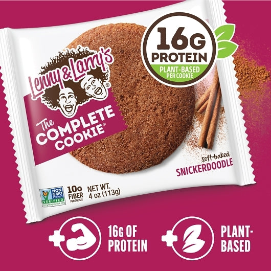 Lenny & Larry's SNICKERDOODLE COMPLETE COOKIE, 6 x 12 x 4 oz Case - DOT product image 8