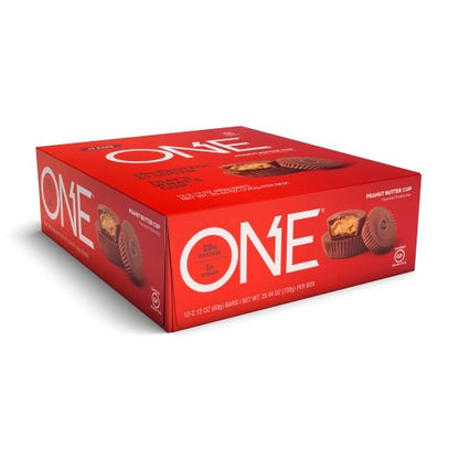 ONE Peanut Butter Cup Bar, 6 x 12 x 2.12 oz Case - Snack Bars & Granola Bars