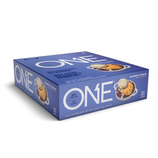 ONE Blueberry Cobbler Bar, 6 x 12 x 2.12 oz Case - Snack Bars & Granola Bars