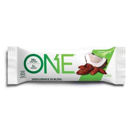 ONE Almond Bliss Bar, 6 x 12 x 2.12 oz Case - Snack Bars & Granola Bars