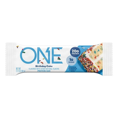 ONE Birthday Cake Bar, 6 x 12 x 2.12 oz Case - Bakery & Desserts