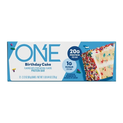 ONE Birthday Cake Bar, 6 x 12 x 2.12 oz Case - DOT product image 3