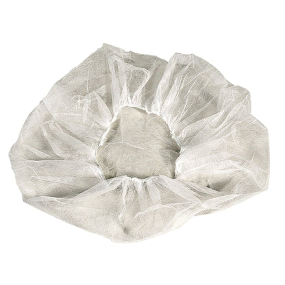 Cellucap 21 Inch Flat Pack White Bouffant Cap, 10 x 100 each Case - DOT product image 3