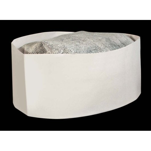 Cellucap Low Profile White Overseas Cap, 10 x 100 x 100 each Case - Bar Towels & Kitchen Textiles