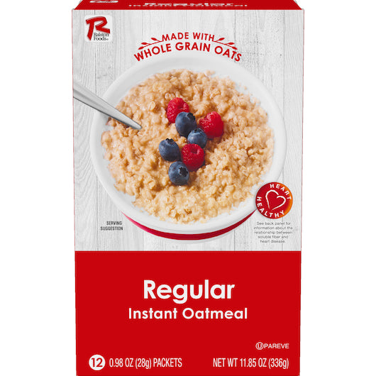 Ralston Hot Cereal Regular Instant Oatmeal, 12 x 11.85 oz Case - DOT product image 2