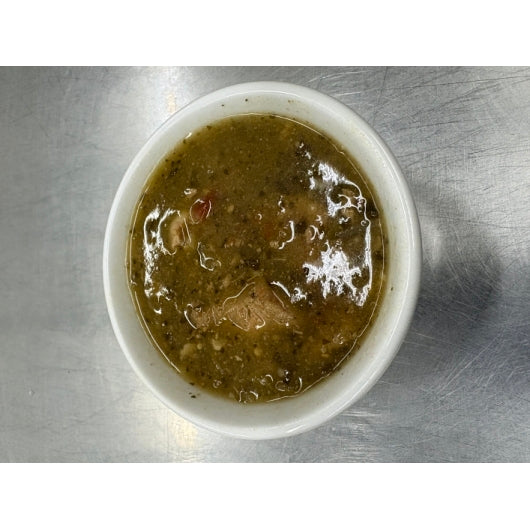 Chef John Folse & Company Green Chili With Pork, 4 x 4 lb Case - Prepared Foods