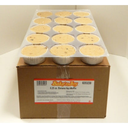 Bake'n Joy Banana Nut Muffin Batter, 75 x 6.25 oz Case - Bakery & Desserts