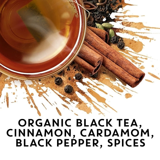 Tazo Tea Bag Organic Chai, 6 x 16 ct Case - Coffee & Tea - image 2