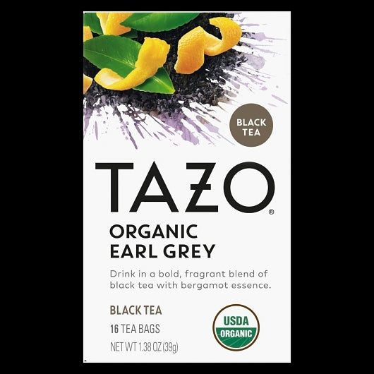 Tazo Tea Bag Earl Grey, 6 x 16 ct Case - Coffee & Tea