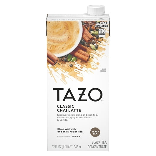 Tazo Chai Tea Concentrate, 6 x 1 ct Case - Coffee & Tea